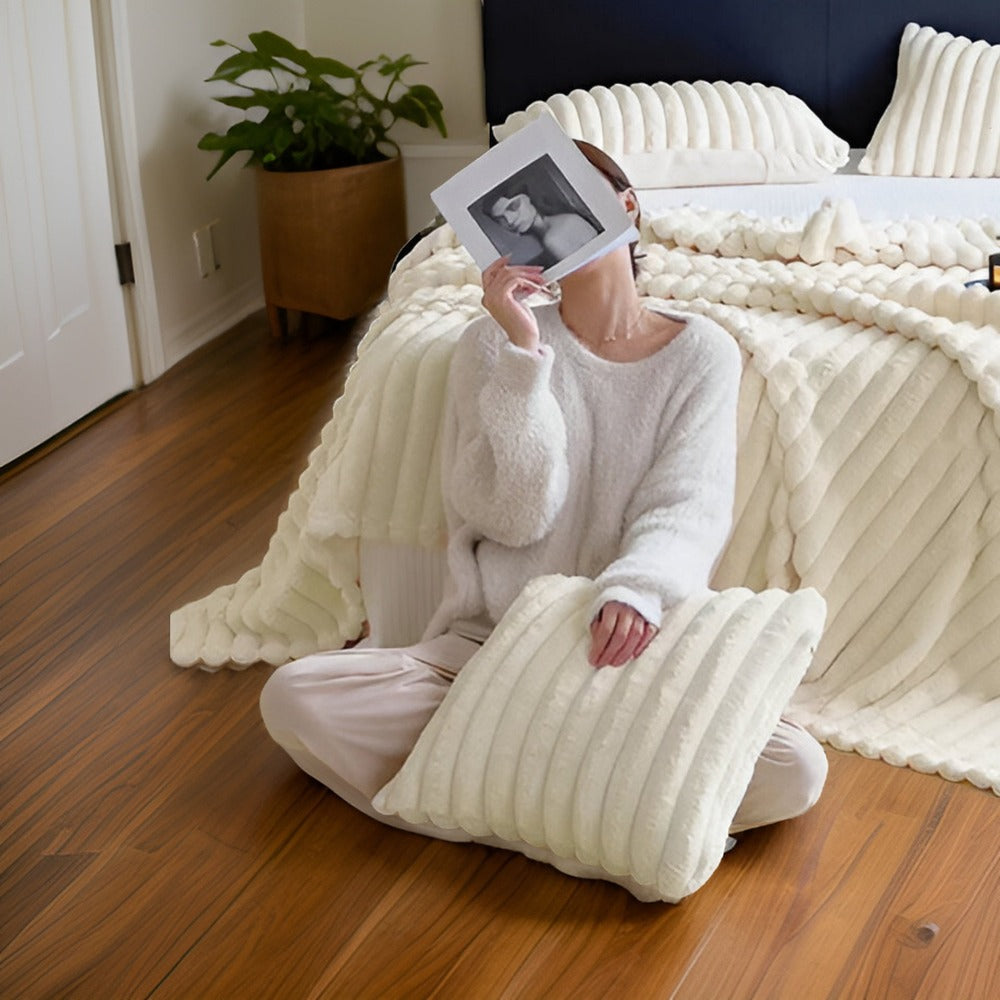 Luxe Pluche Winterdeken voor Bank en Woonkamer