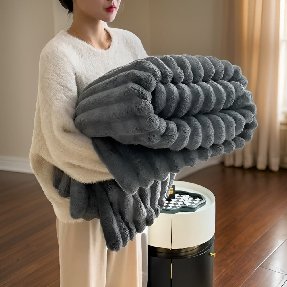Luxe Pluche Winterdeken voor Bank en Woonkamer