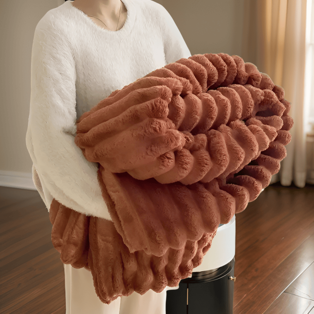 Luxe Pluche Winterdeken voor Bank en Woonkamer