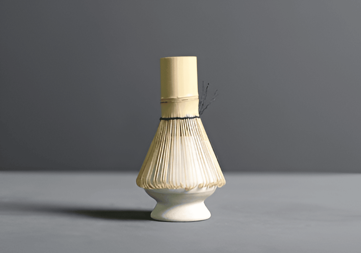 Matcha Thee Set 4-delig van Keramiek en Bamboe