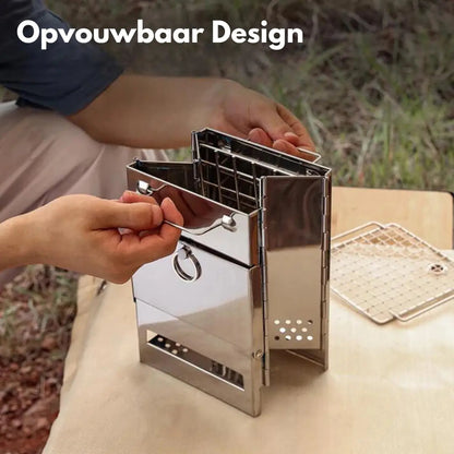 TrailFlame opvouwbare houtkachel