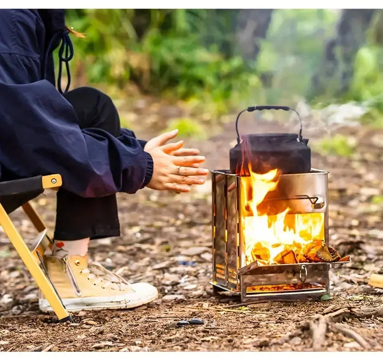 TrailFlame opvouwbare houtkachel