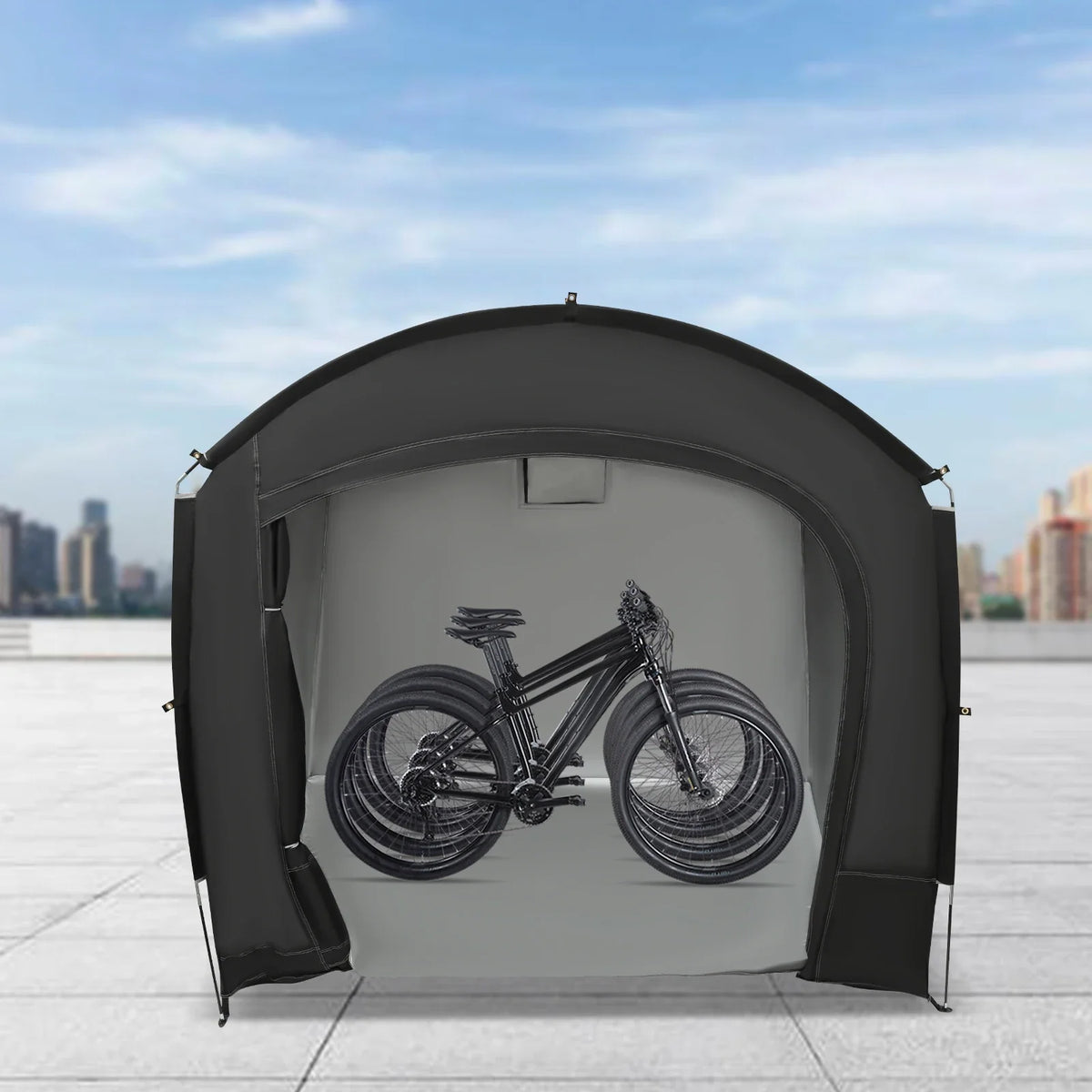 Opvouwbare fietstent