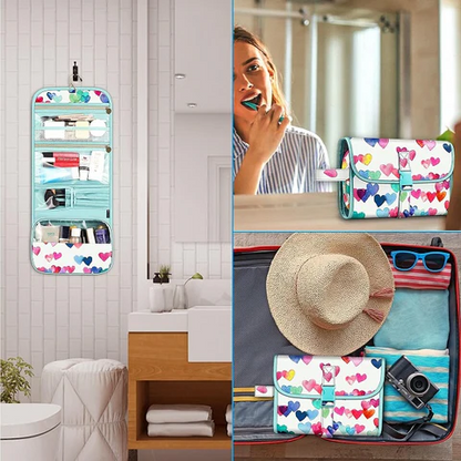 Opvouwbare Florale Hangende Toilettas