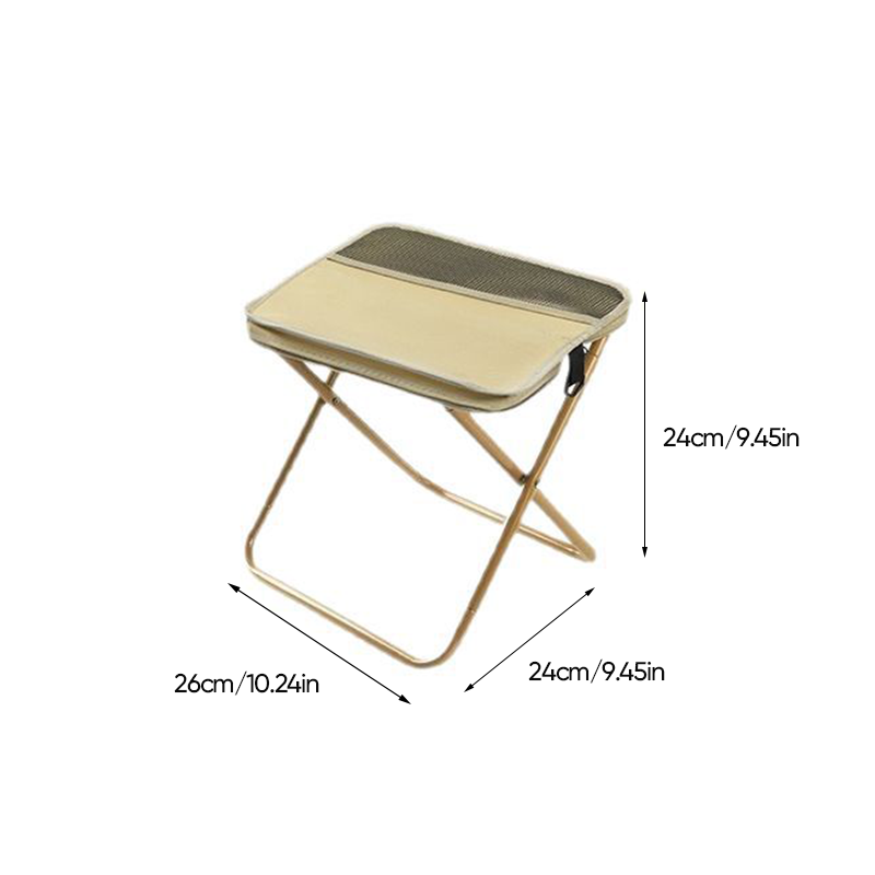 Navando opvouwbare kruk met schouderband