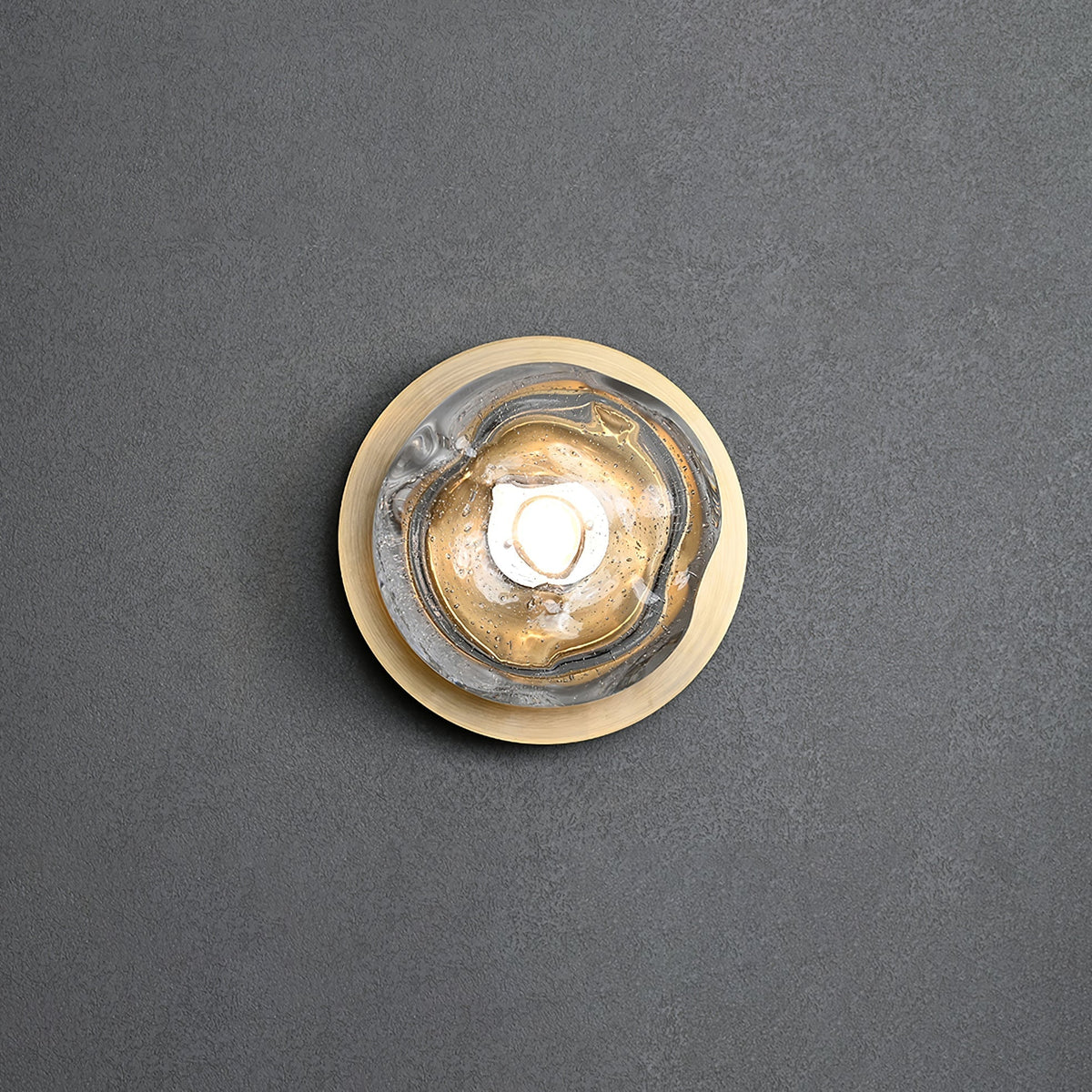LumiArt glazen LED wandlamp