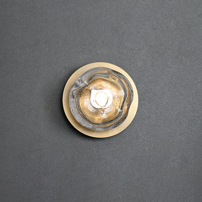 LumiArt glazen LED wandlamp