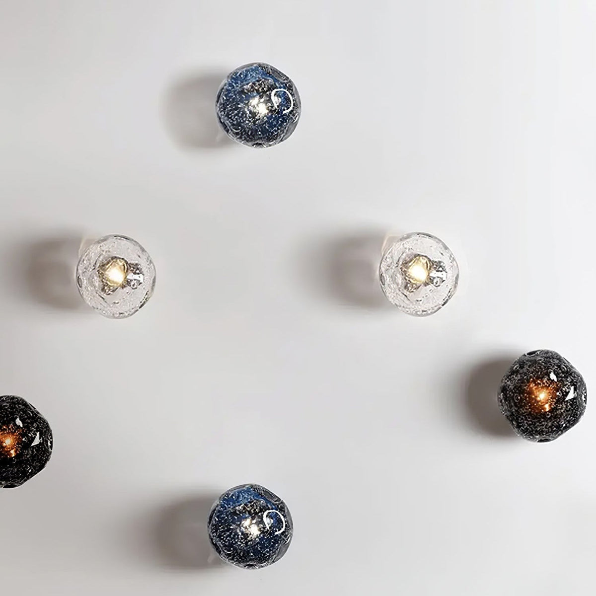LumiArt glazen LED wandlamp