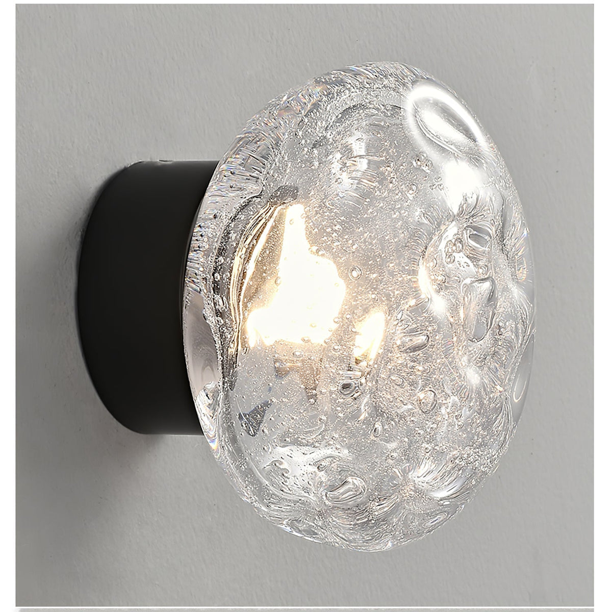LumiArt glazen LED wandlamp