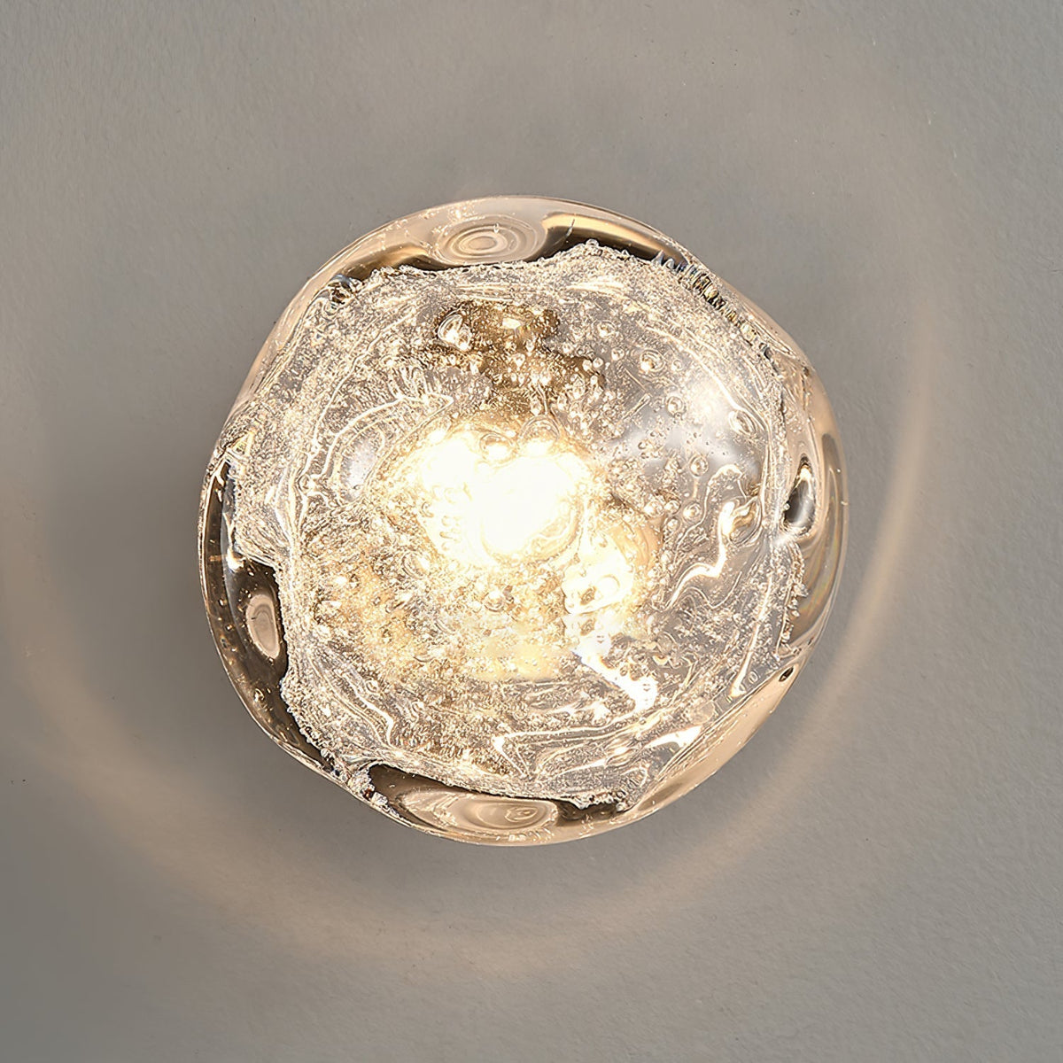 LumiArt glazen LED wandlamp