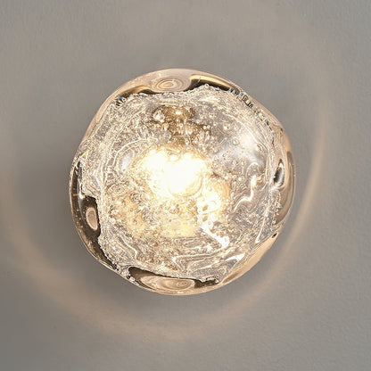 LumiArt glazen LED wandlamp