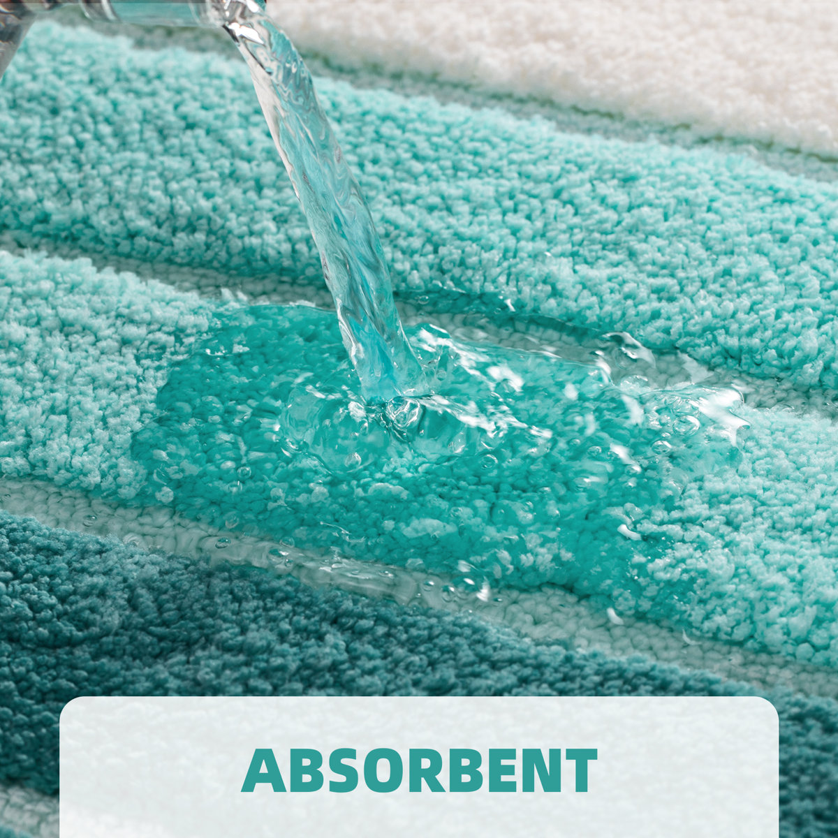 Navando absorberende microvezel badmat