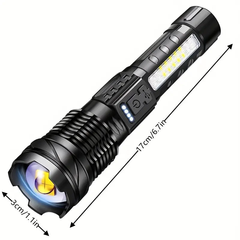 Waterdichte oplaadbare zaklamp 5000 lumen
