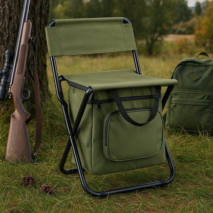 Navando opvouwbare campingstoel met koeltas