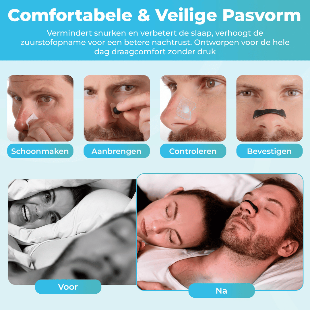 Oxyvent anti-snurk neuspleisters