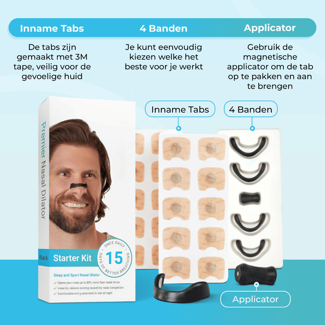 Oxyvent anti-snurk neuspleisters