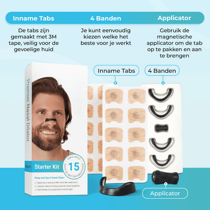 Oxyvent anti-snurk neuspleisters