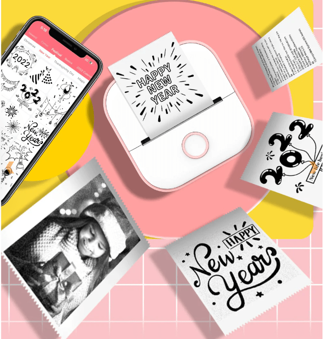 Pixly draagbare thermische miniprinter