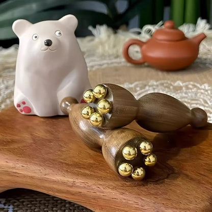 WOODPOD Seedpod Gua Sha Gezichtsmassagetool