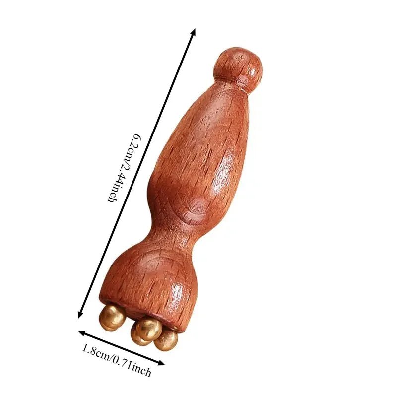 WOODPOD Seedpod Gua Sha Gezichtsmassagetool