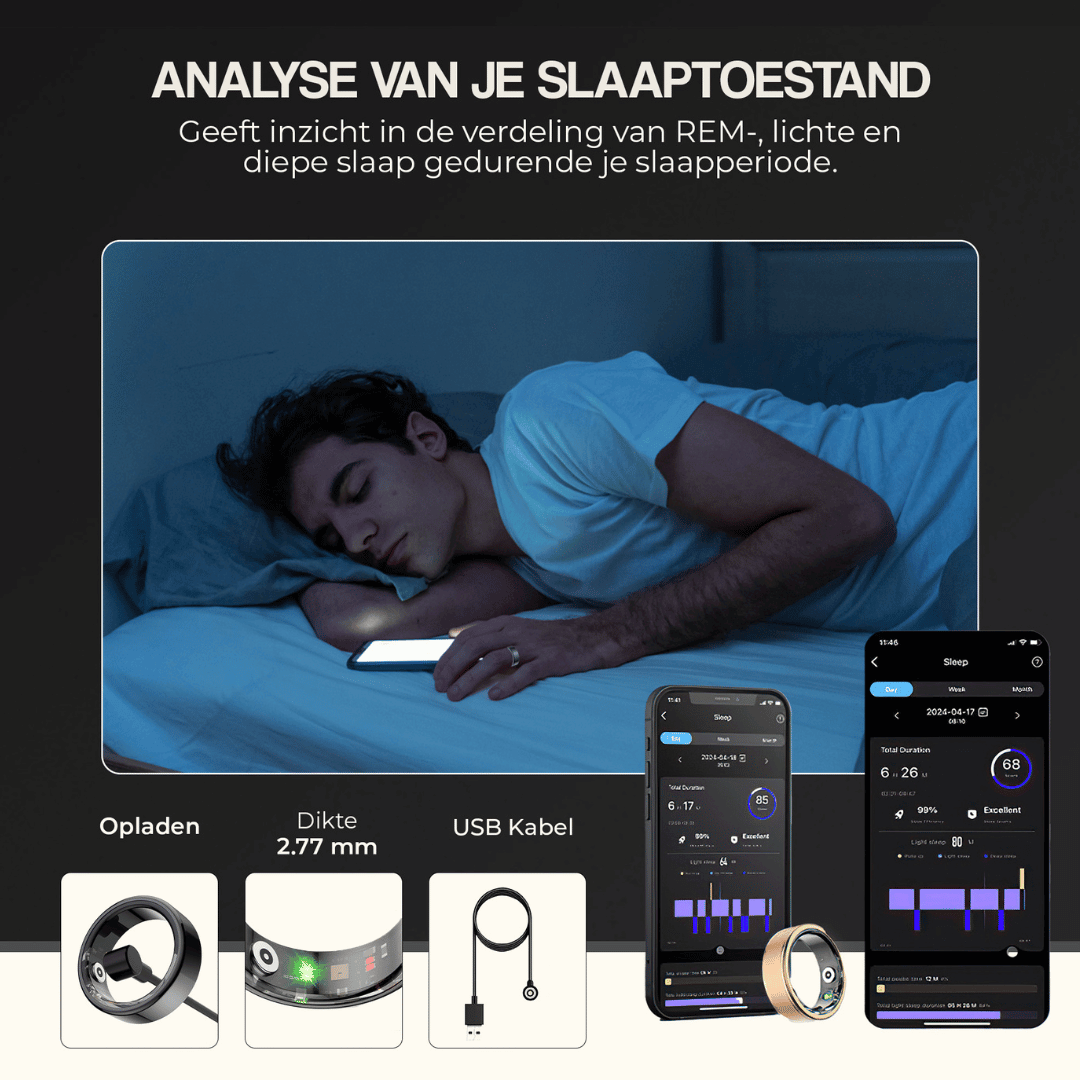 PULS H1 slimme ring gezondheidstracker