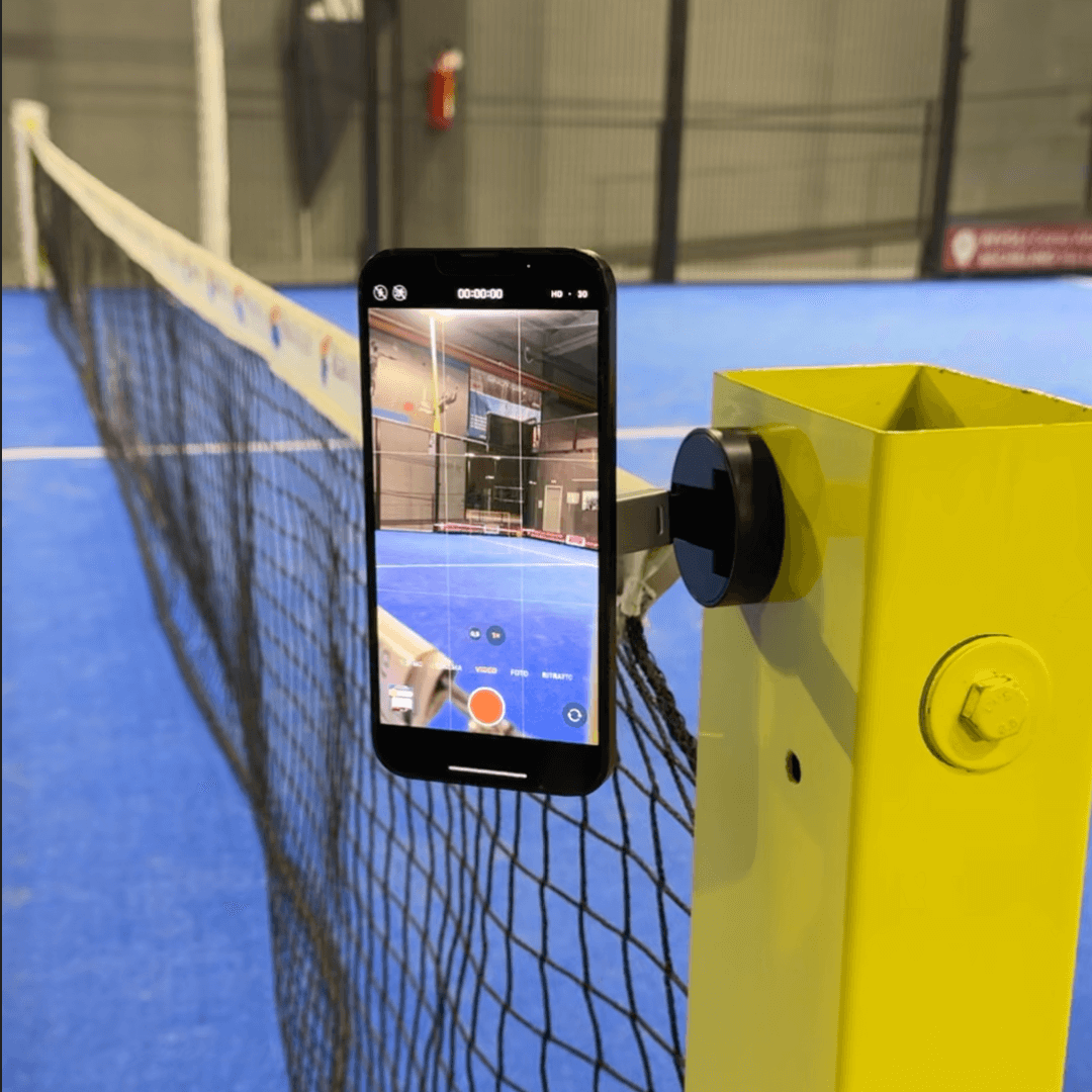 Padelcam magnetische padel telefoonhouder