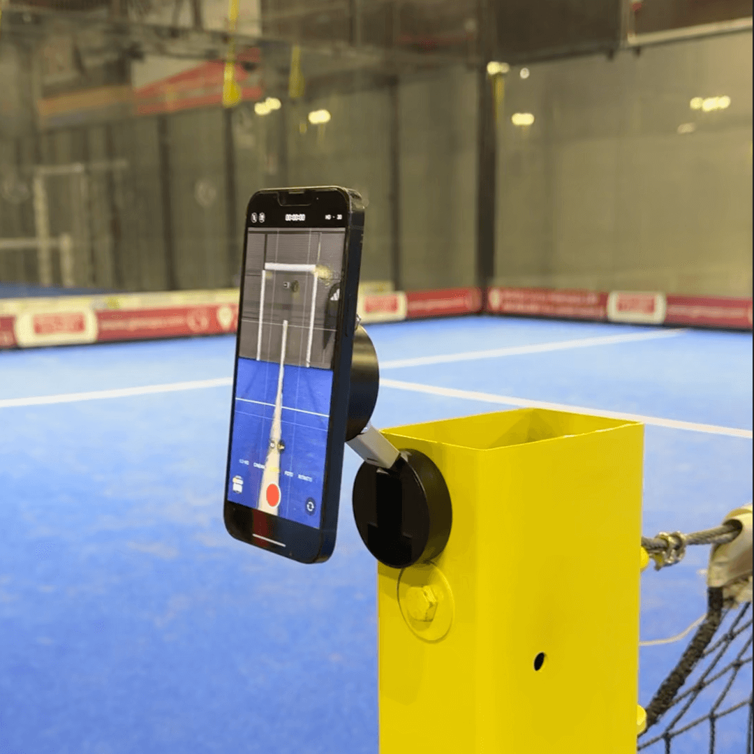 Padelcam magnetische padel telefoonhouder