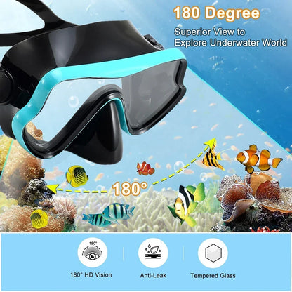 Panoramisch duikmasker