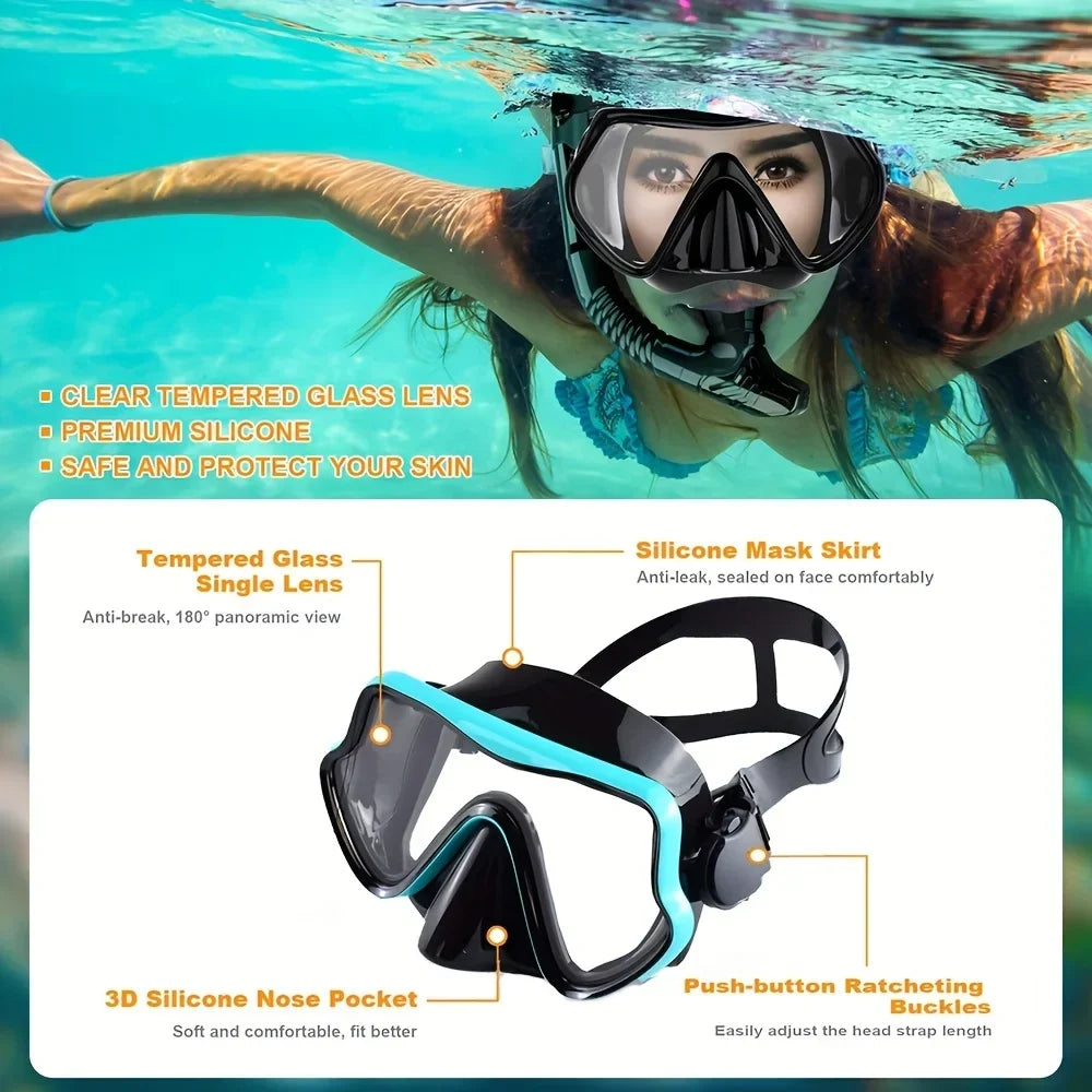 Panoramisch duikmasker