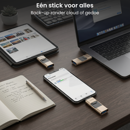 PhoneStick universele back-up drive