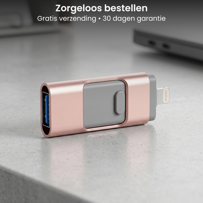 PhoneStick draagbare back-up drive