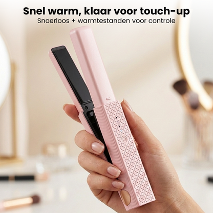PocketGlam draadloze 2-in-1 haarstyler