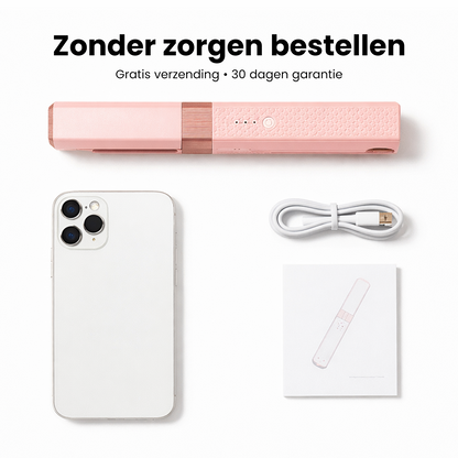 PocketGlam draadloze 2-in-1 haarstyler