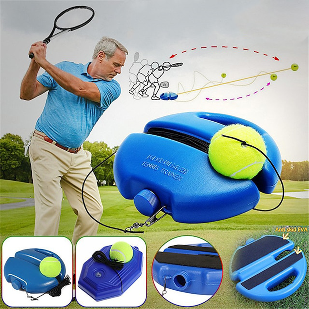 Elastische band tennistrainer