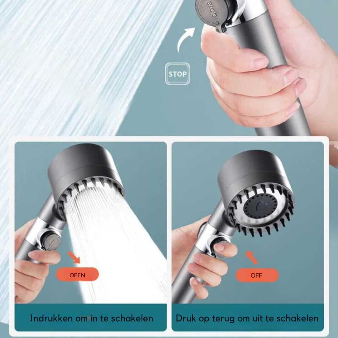 PureSpray luxe hogedrukdouchekop