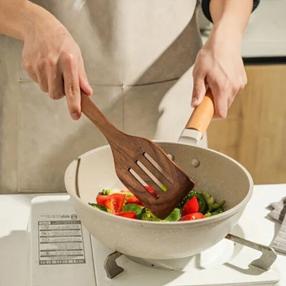 TeakCook 7-delige houten kookgerei set