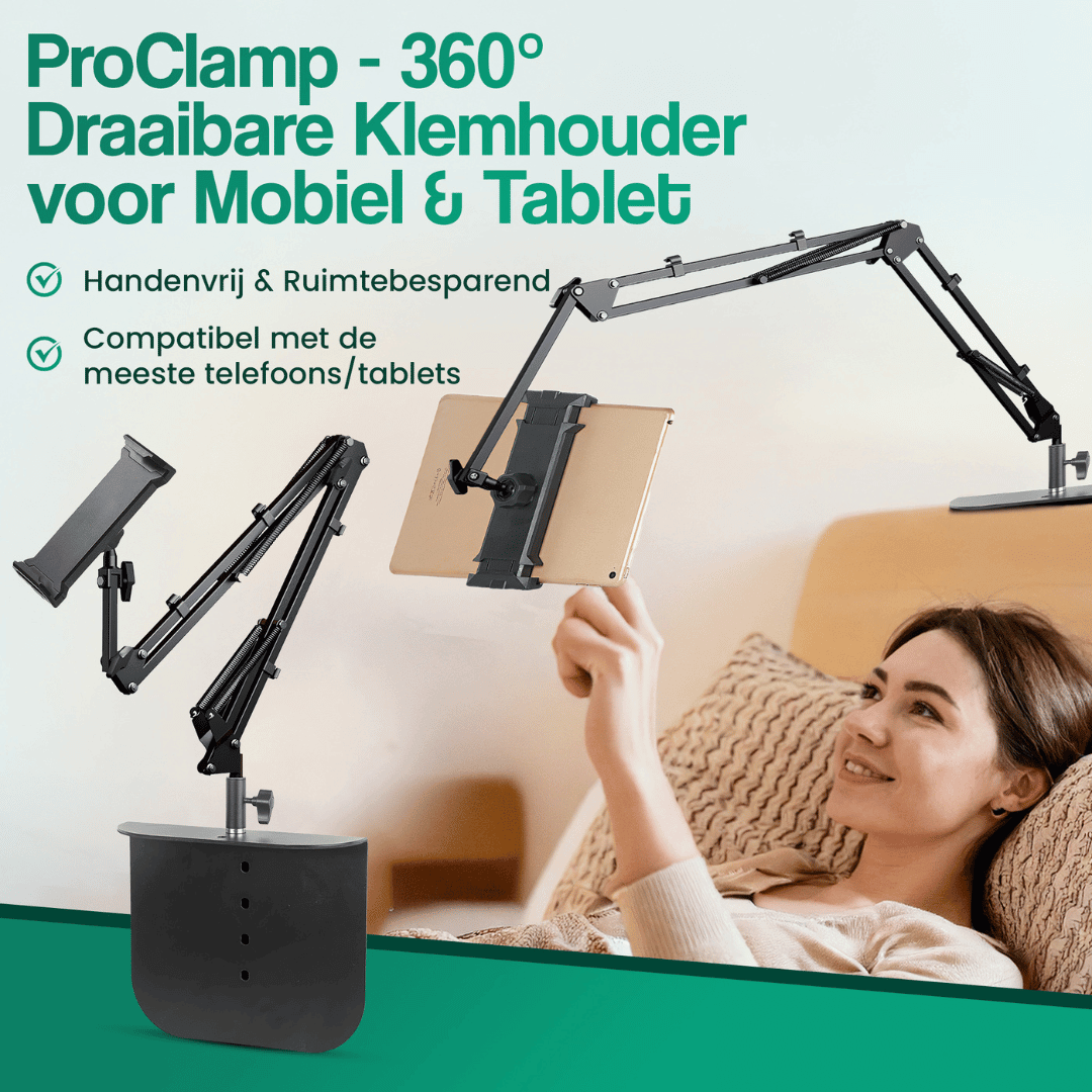 ProClamp draaibare klemhouder
