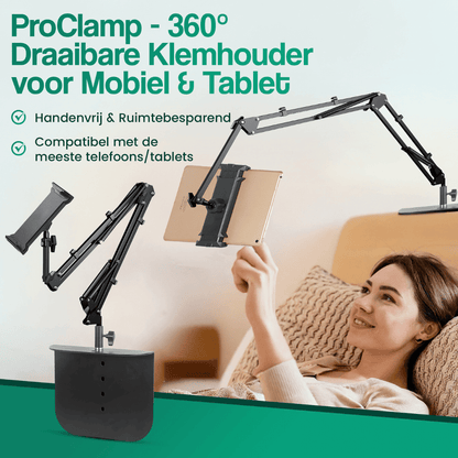 ProClamp draaibare klemhouder