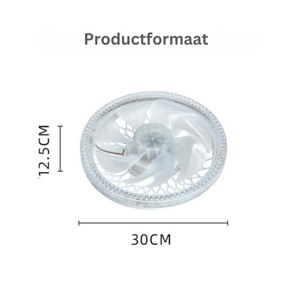 CoolRadiance Plafondventilator met Verlichting