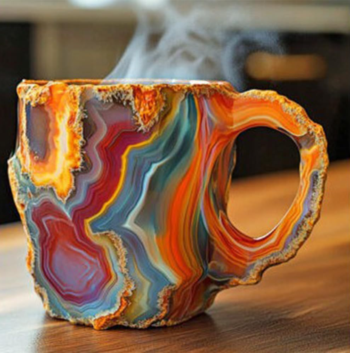 CrystalMug edelsteen koffiemok