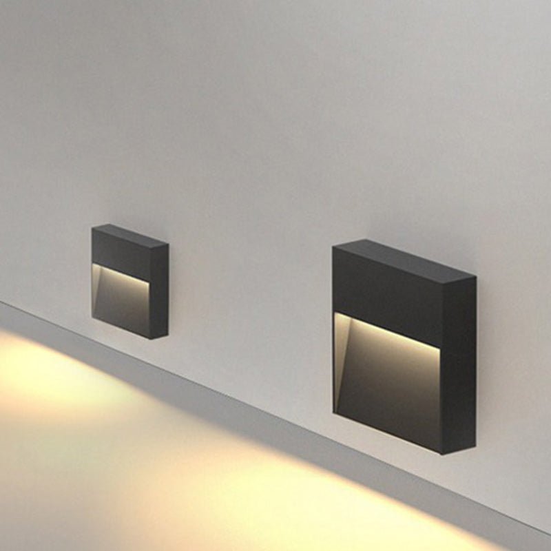 BESEGLOW vierkante led-buitenwandlamp