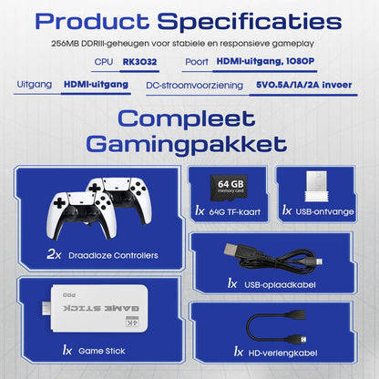 Quantum Play 4K retro gaming stick