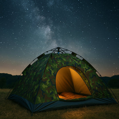 Automatische Quick-Up Camouflage Kampeertent