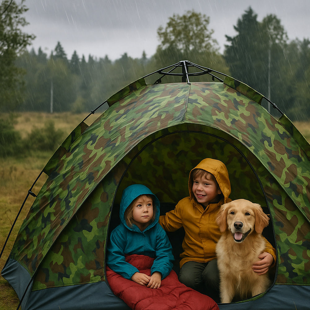 Automatische Quick-Up Camouflage Kampeertent