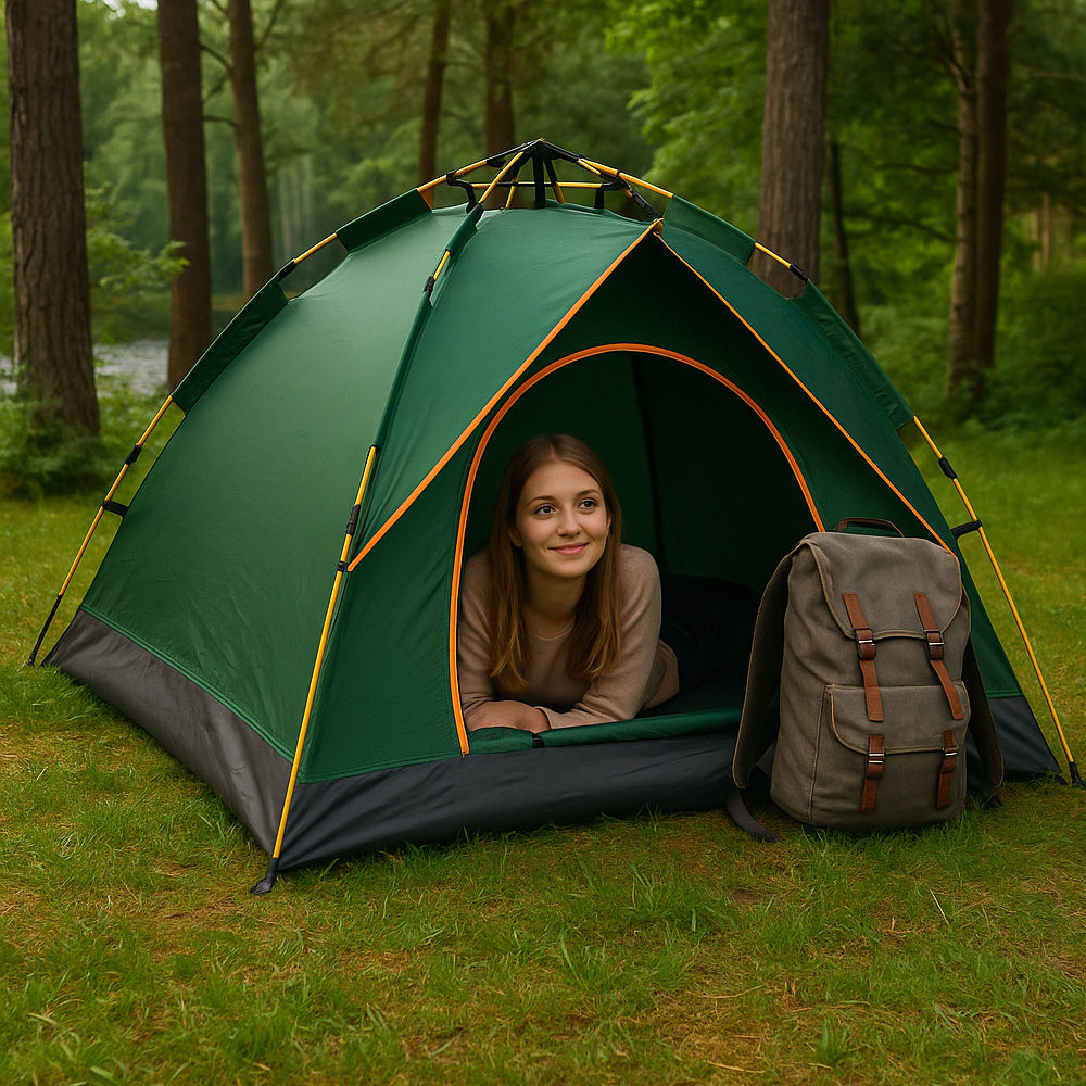 Quick-Up automatische kampeertent