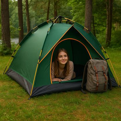 Quick-Up automatische kampeertent