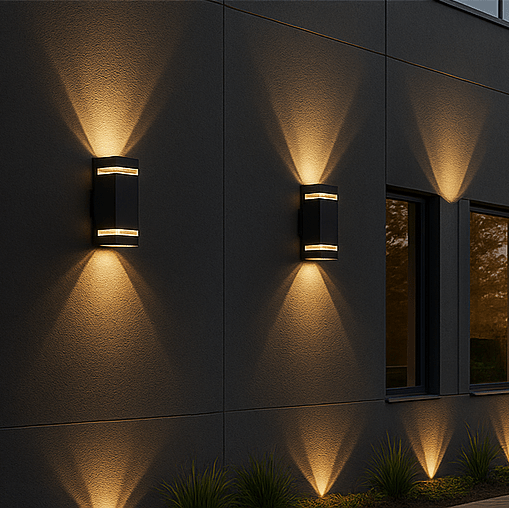 BeamClad moderne up-down buitenwandlamp