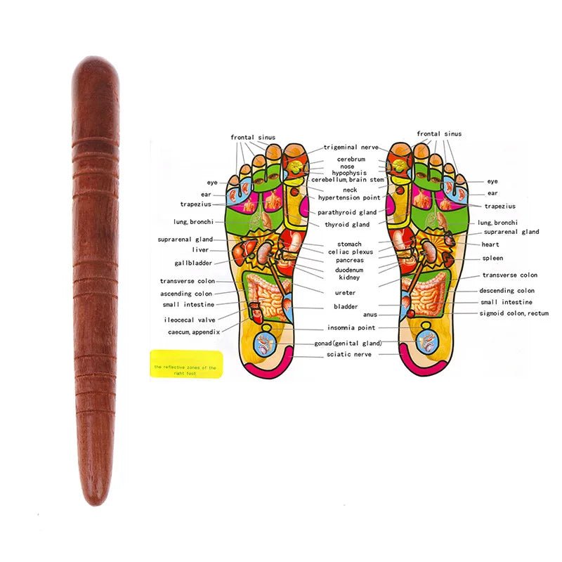 WoodReflex houten acupunctuur massagestaaf