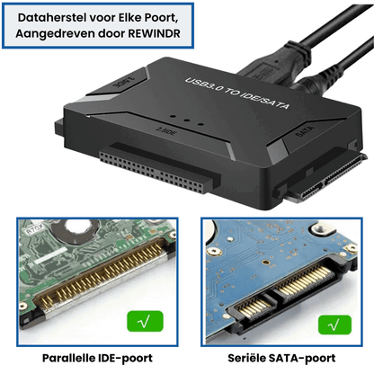 REWINDR harde schijf hersteltool