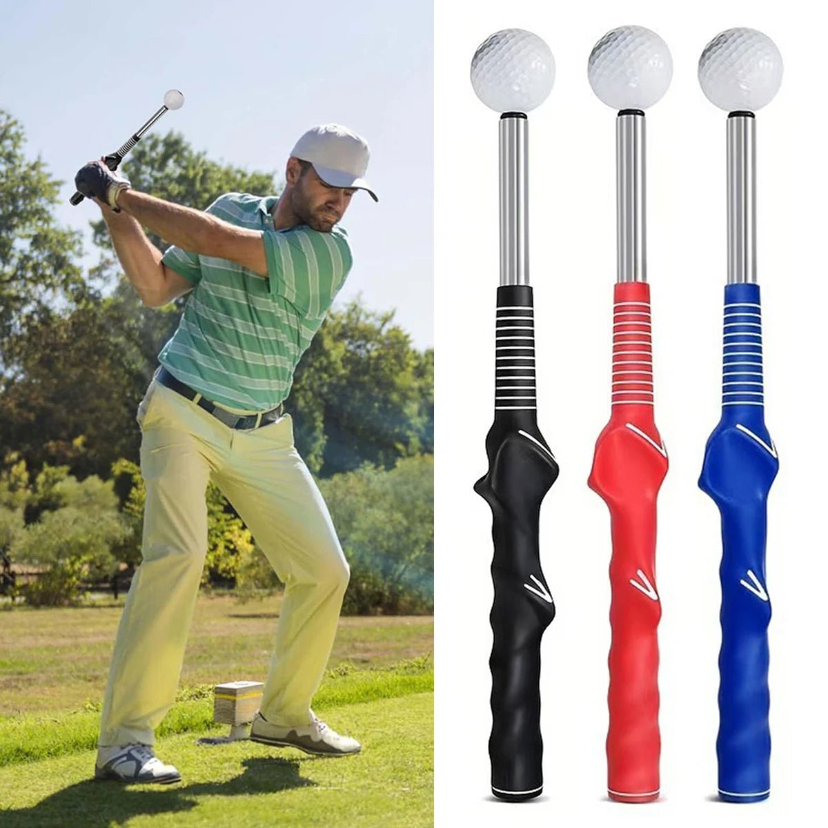 SWINGTICK uitschuifbare golf swing trainer